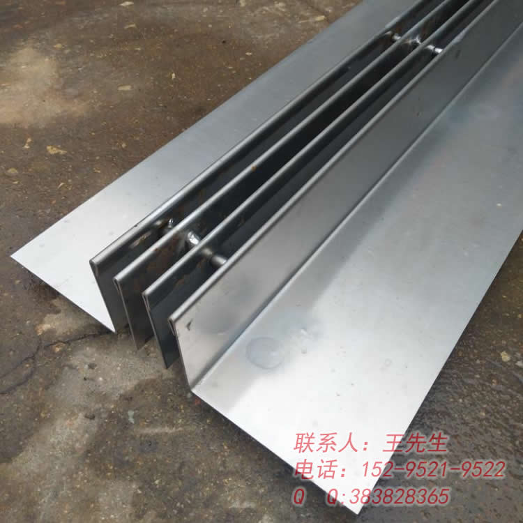 Linearer Abflussdeckel aus Edelstahl