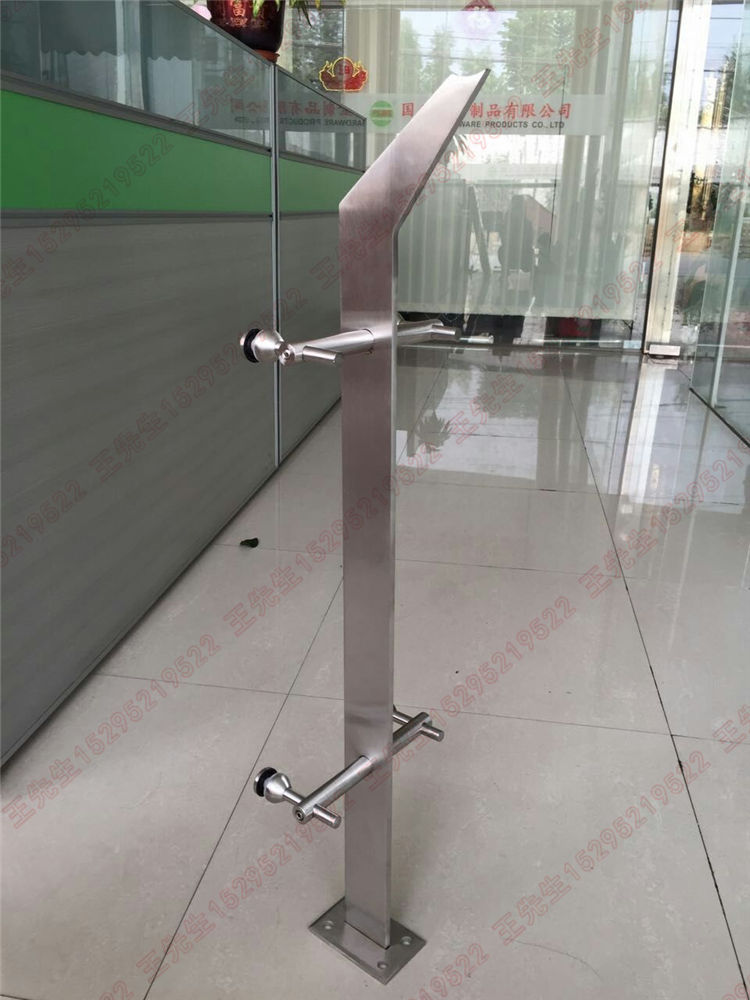 Edelstahl Single Blade Glas Horn Kopf Säule