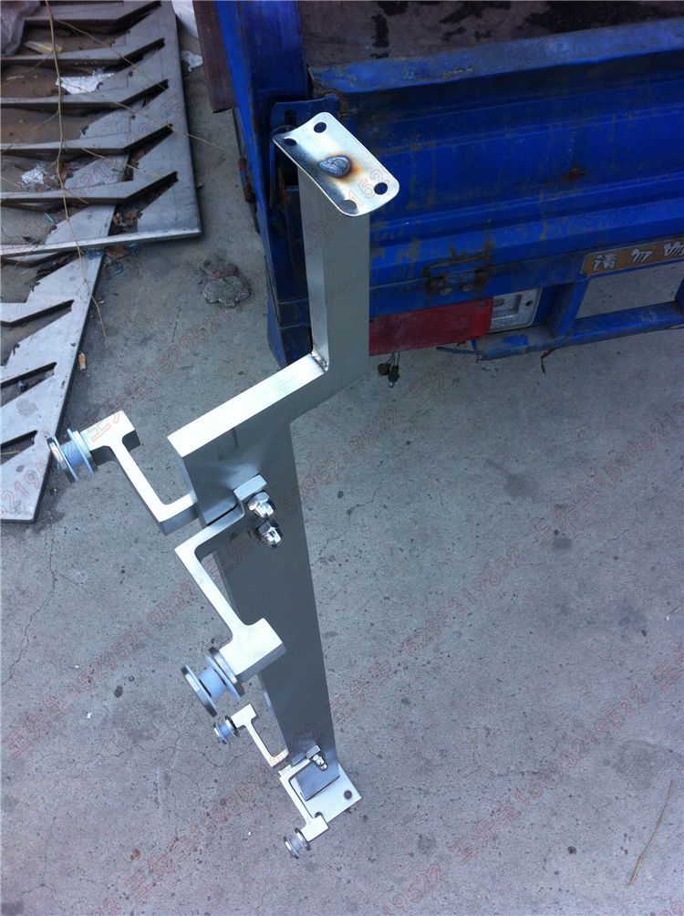Edelstahl Furnier hängende Glas quadratische Kralle Säule